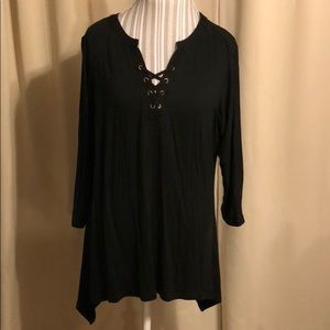 Black Tunic Top